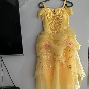 authentic Disney parks Belle from beauty and the beast dress